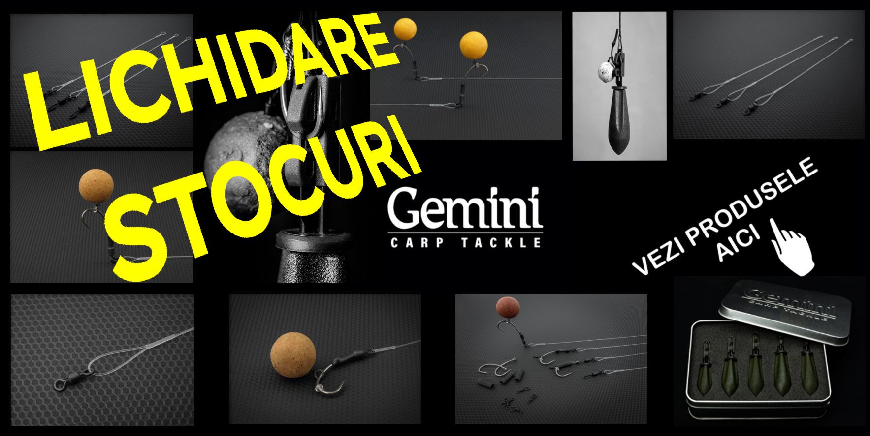 Gemini Carp System - Reinventare a monturii Helicopter